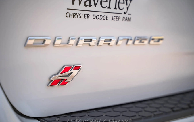 Dodge Durango cena 115900 przebieg: 155800, rok produkcji 2018 z Białystok małe 466